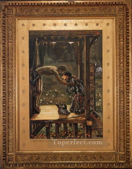 El caballero misericordioso prerrafaelita Sir Edward Burne Jones Pintura al óleo